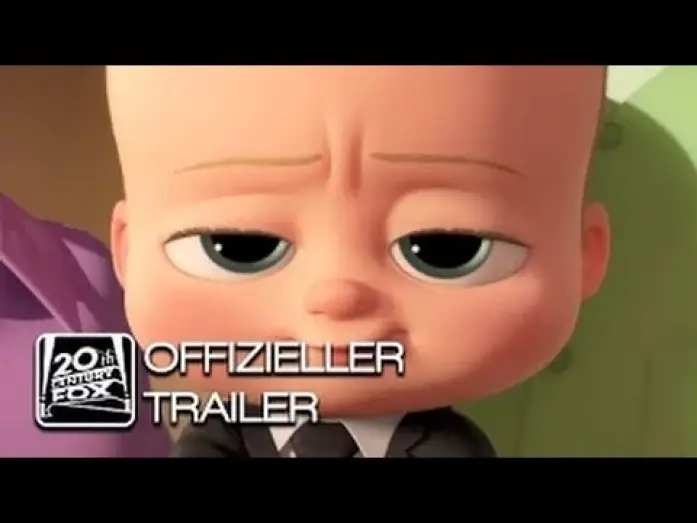 Video for the film The Boss Baby — The Boss Baby - Trailer 1 - Deutsch HD