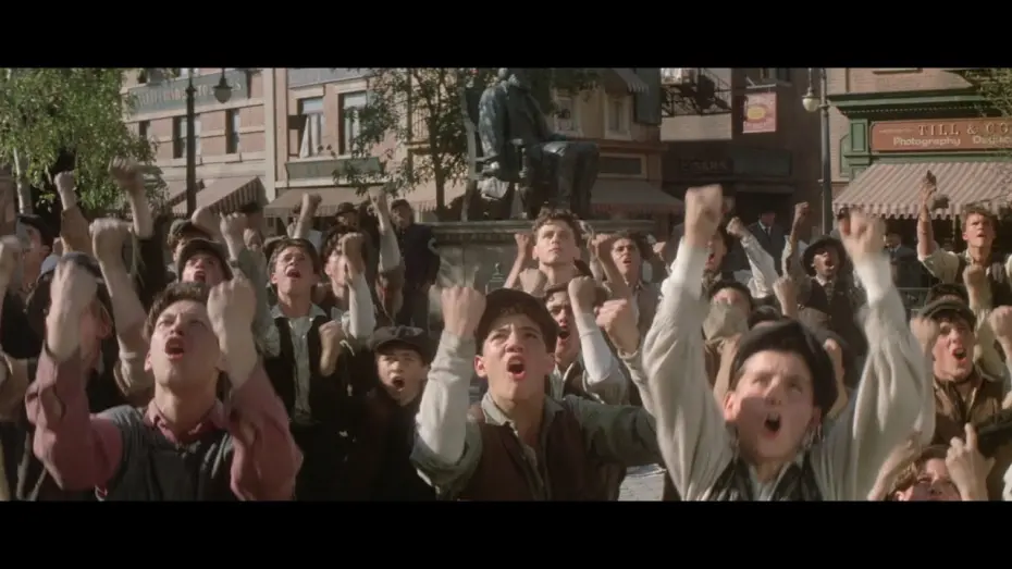 Video for the film Newsies — Newsies (1992) Trailer HD