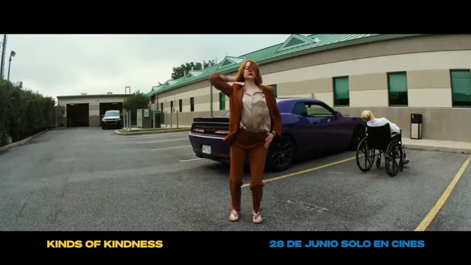 Video for the film Kinds of Kindness — Anuncio: 'Es el momento de la verdad'