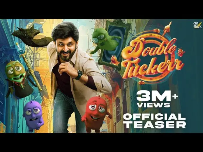 Video for the film Double Tuckerr — DOUBLE TUCKERR - Official Teaser | Dheeraj, Smruthi Venkat | Vidya Sagar | Meera Mahadhi | Air Flick