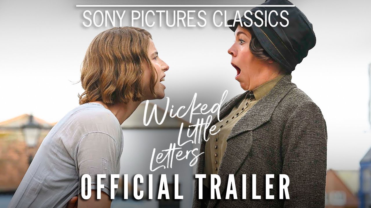 Video for the film Wicked Little Letters — Official US Trailer