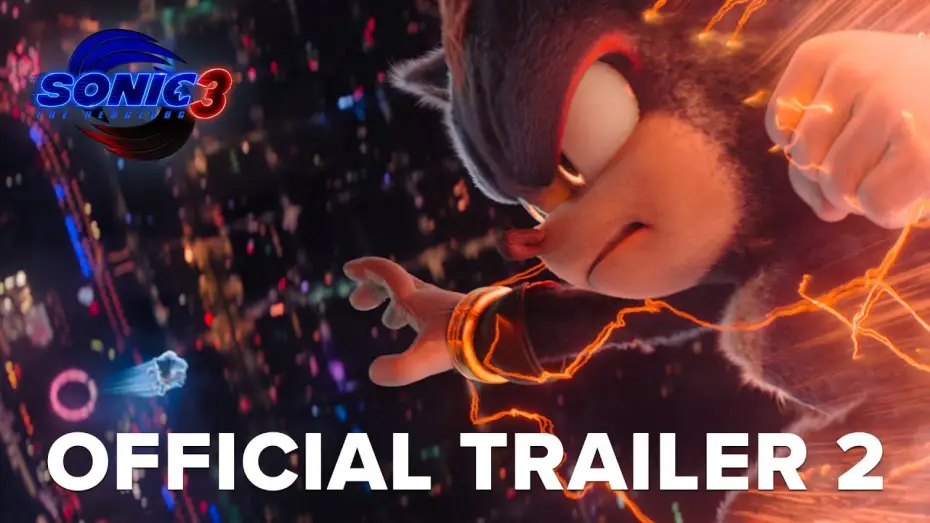 Video for the film Sonic the Hedgehog 3 — Official Trailer 2