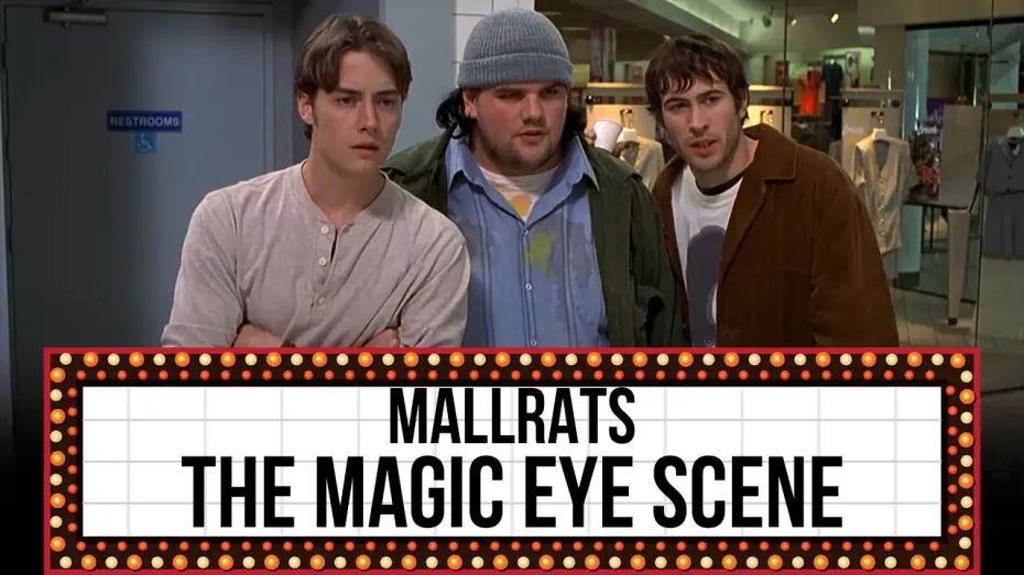 Video for the film Mallrats — Scene Studies with Kevin Smith: The Magic Eye Scene