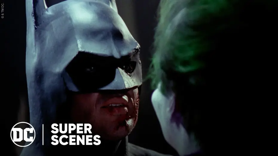 Video for the film Batman — DC Super Scenes: Batman Confronts The Joker About His Parents’ Deaths