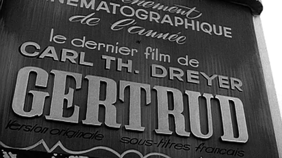 Video for the film Gertrud — The Paris Premiere of Gertrud