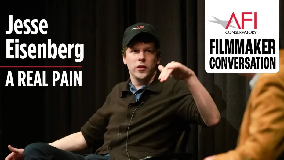 Video for the film A Real Pain — Jesse Eisenberg Discusses His Film A REAL PAIN