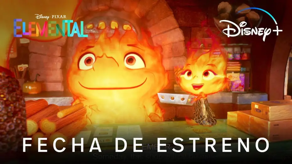 Video for the film Elemental — 13 de septiembre en Disney+