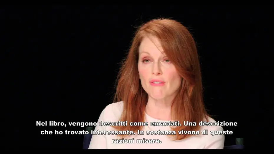 Video for the film The Hunger Games: Mockingjay - Part 1 — Hunger Games: Il Canto della Rivolta - Parte 1 | Intervista a Julianne Moore