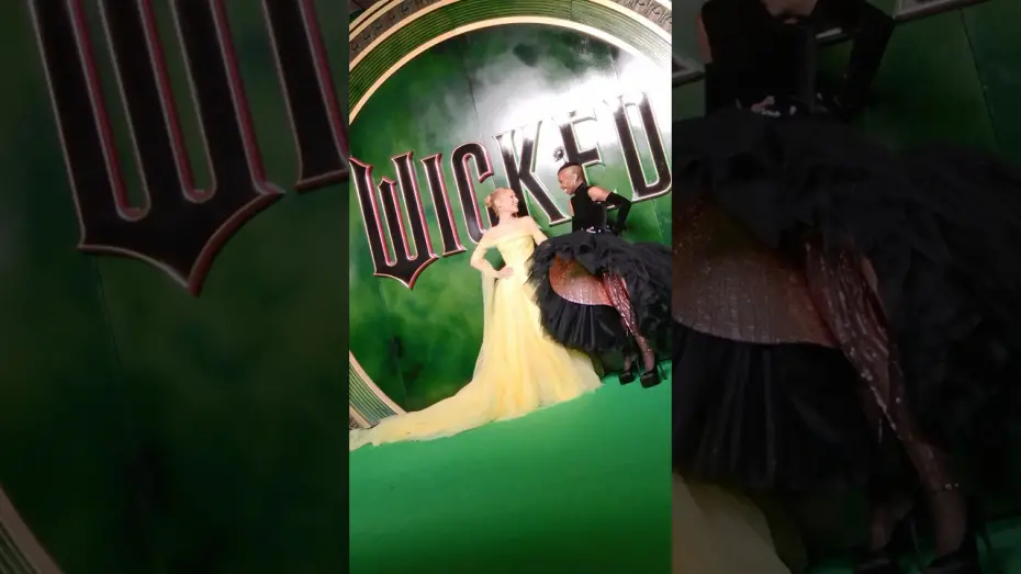 Video for the film Wicked — London, you were magical! Thanks for joining us in Emerald City ✨
