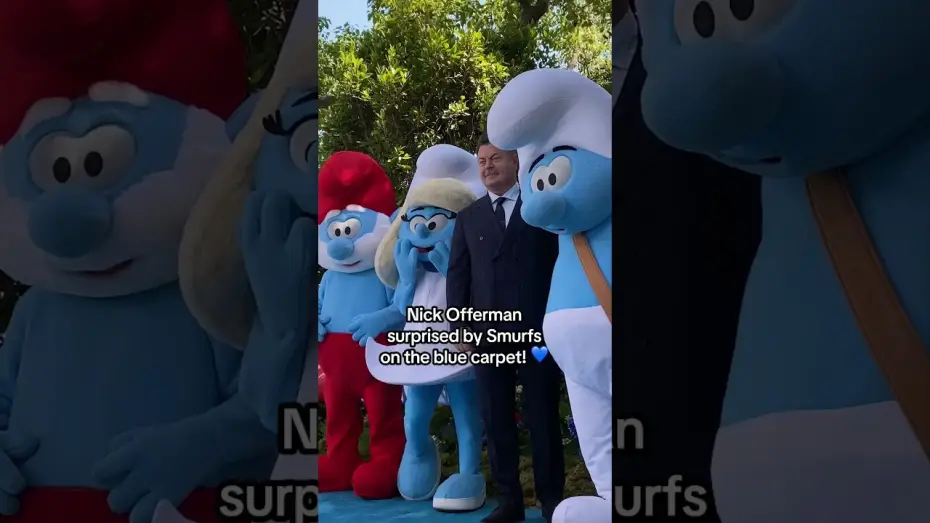 Video for the film The Smurfs Musical — POV: When the Smurfs photobomb you.