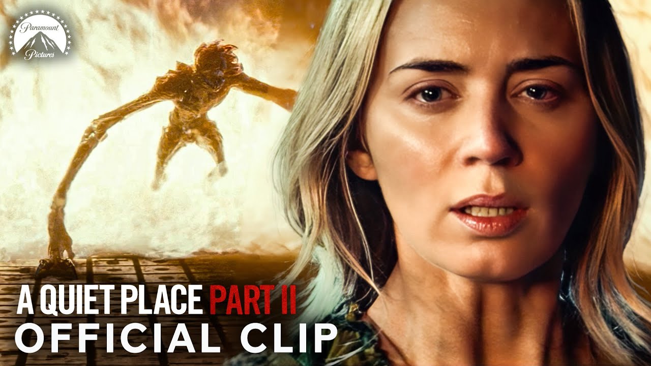 Video for the film A Quiet Place Part II — Evelyn Fights Off Alien To Save Her Baby