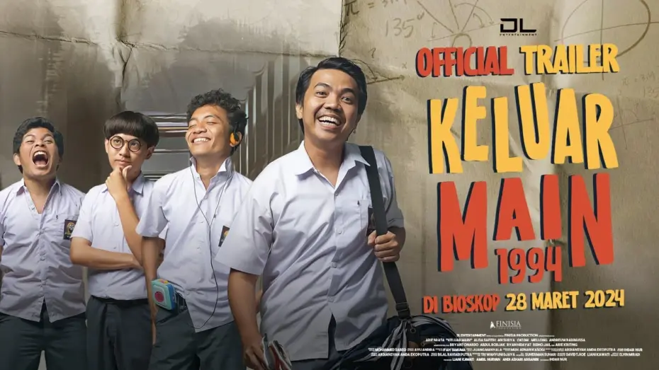 Video for the film Keluar Main 1994 — Keluar Main 1994 (28 Maret 2024) di Bioskop | Official Trailer