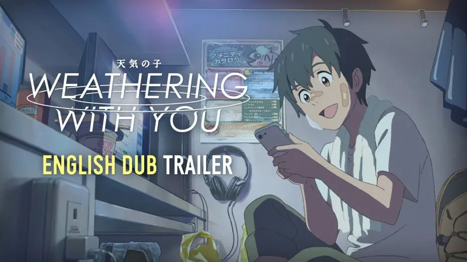 Video for the film Weathering with You — Weathering With You [Official English Dub Trailer, GKIDS] - Out NOW on Blu-ray, DVD & Digital!