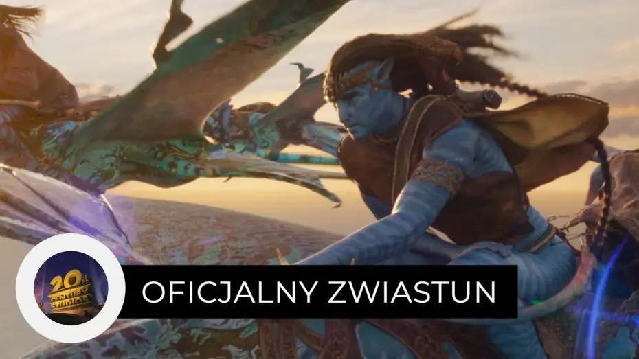Video for the film Avatar: The Way of Water — Zwiastun #3 [napisy]