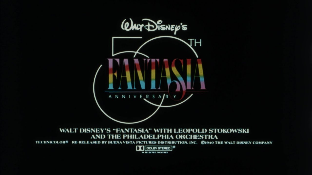 Video for the film Fantasia — Fantasia - Trailer #12 - 1990 Reissue (35mm 4K)