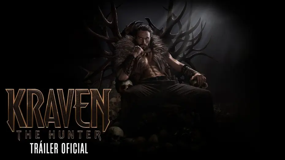 Video for the film Kraven the Hunter — Tráiler oficial en español