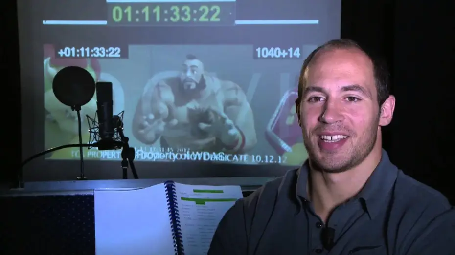 Video for the film Wreck-It Ralph — Ralph Spaccatutto - Dietro le quinte - Zangief - Sergio Parisse