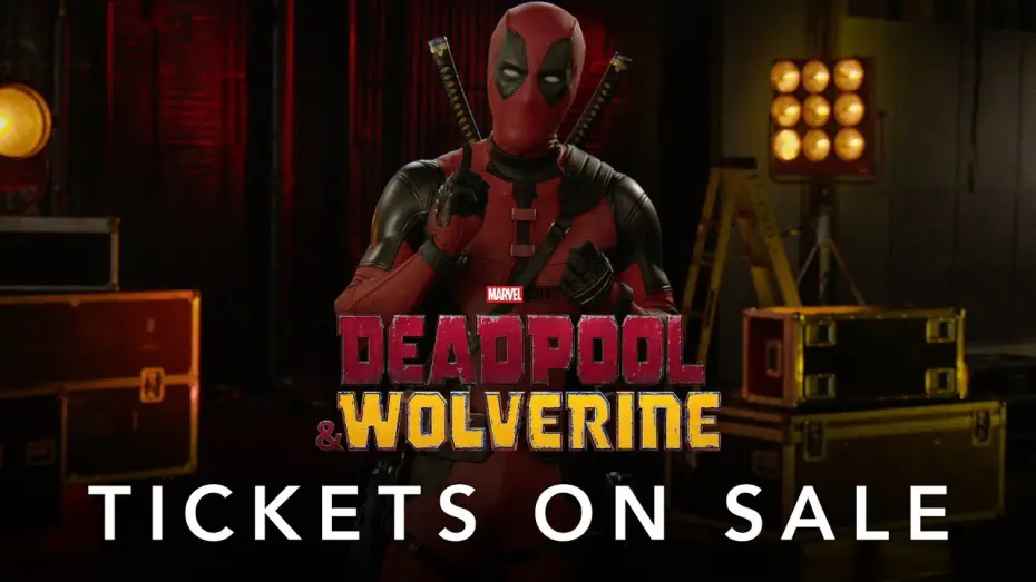 Video for the film Deadpool 3 — Tickets On Sale