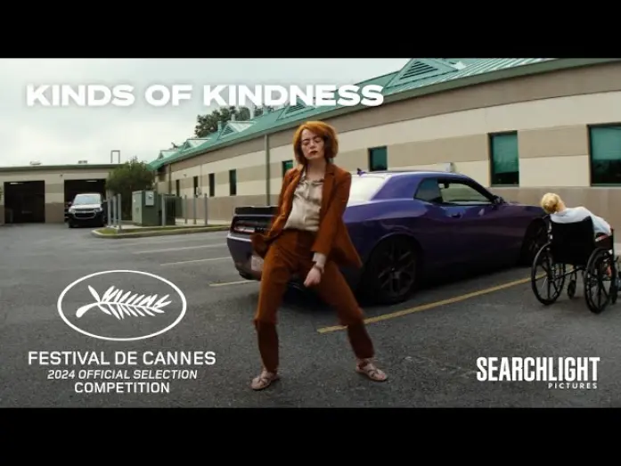 Video for the film Kinds of Kindness — Cannes Announcement 2024