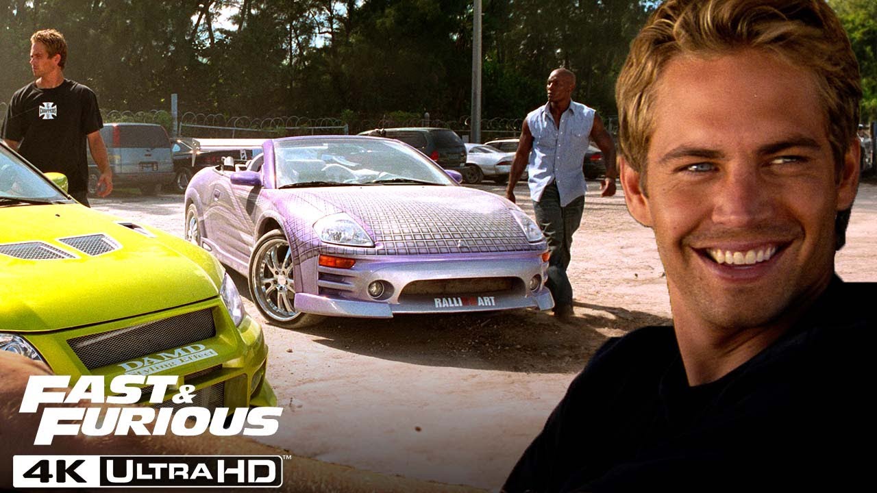 Video for the film 2 Fast 2 Furious — The Highway Race In 4K HDR
