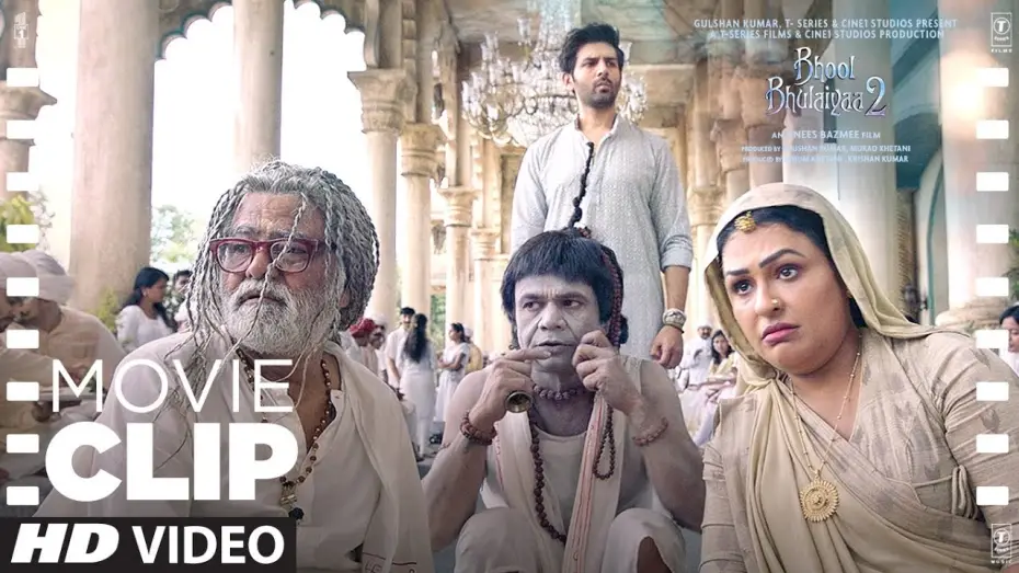 Video for the film Bhool Bhulaiyaa 2 — Bhool Bhulaiyaa 2 Scene #5 "Shanti Mil Chuki Hai" | Kartik Aaryan, Kiara Advani & Tabu | Bhushan K