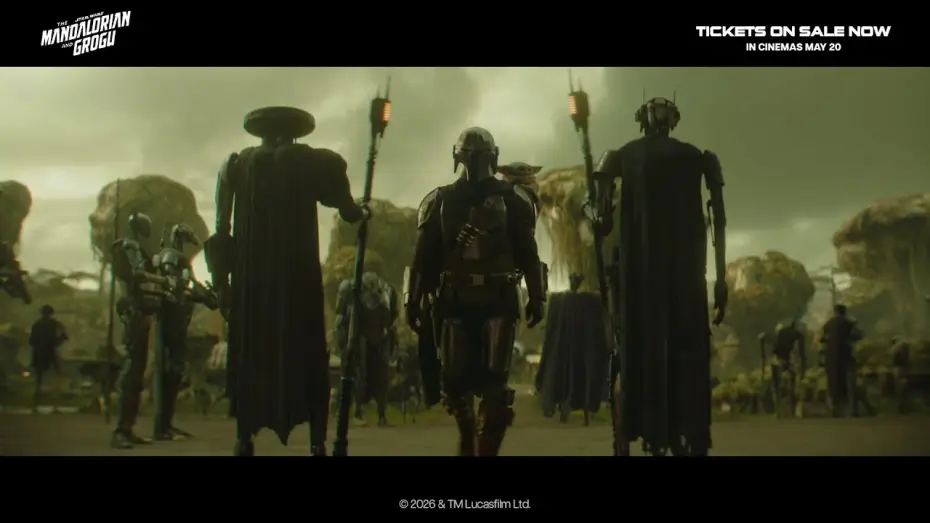 Video for the film The Mandalorian & Grogu — Experience it in IMAX