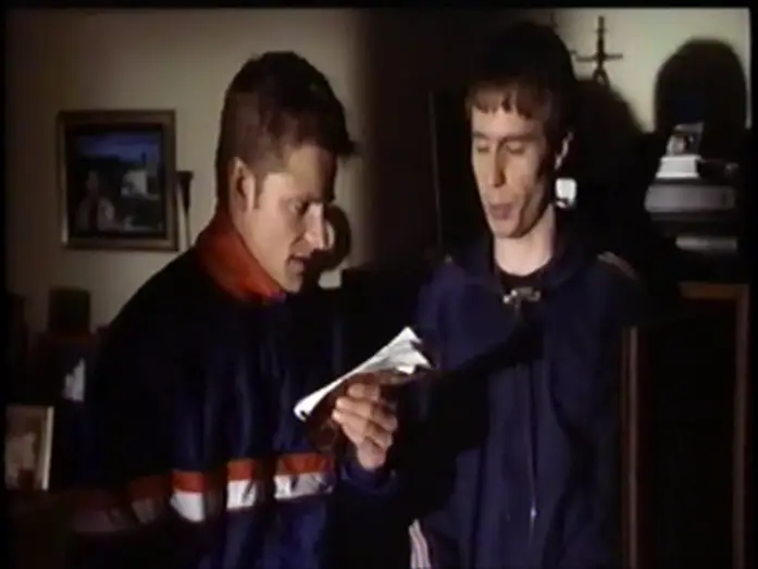 Video for the film Safe Men — Safe Men (1998) Trailer (VHS Capture)