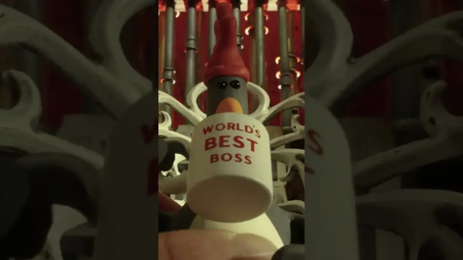 Video for the film Wallace & Gromit: Vengeance Most Fowl — Ruffling Feathers on the set of Wallace & Gromit: Vengeance Most Fowl