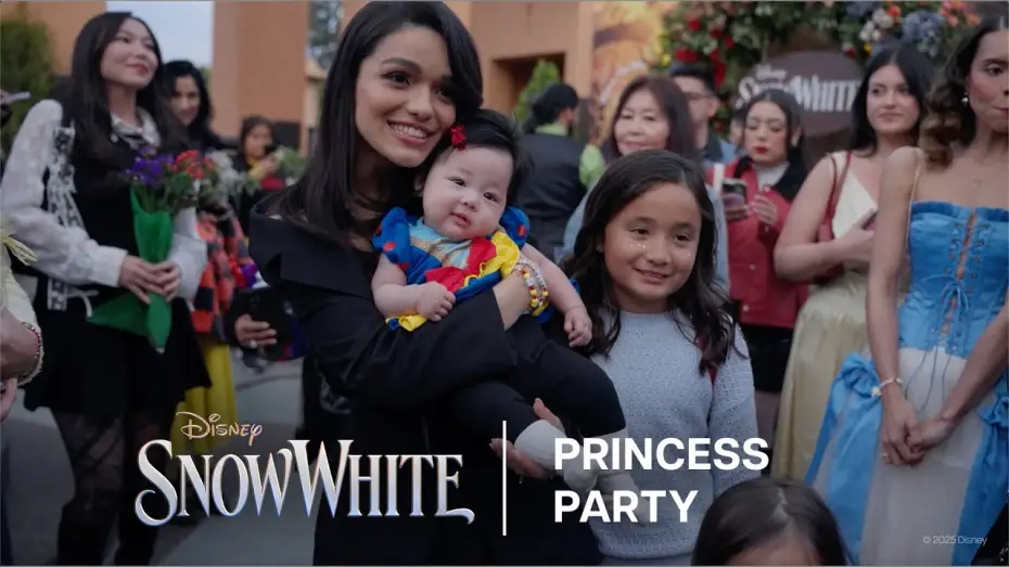 Video for the film Disney's Snow White — Rachel Zegler Surprises Fans