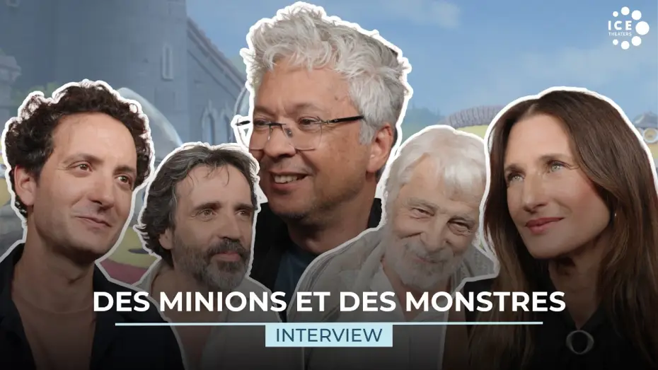 Video for the film Minions & Monsters — DES MINIONS ET DES MONSTRES - Interview