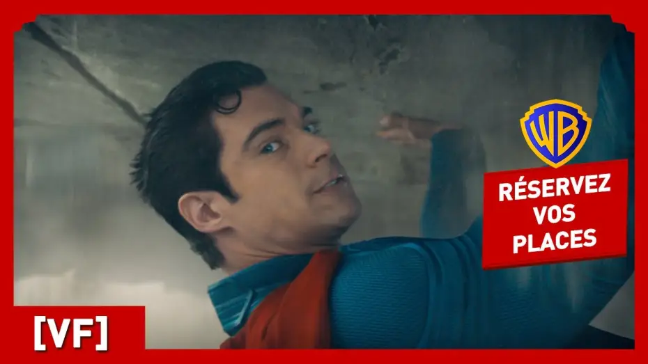 Video for the film Superman: Legacy — Superman | Réservez vos places (VF) | James Gunn, David Corenswet, Rachel Brosnahan, Nicholas Hoult