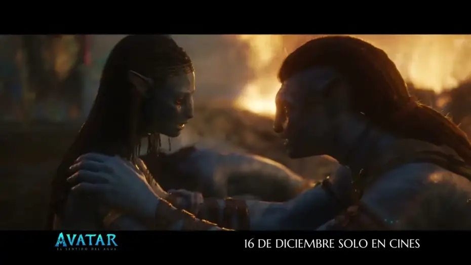 Video for the film Avatar: The Way of Water — Anuncio: 'Este es nuestro hogar'