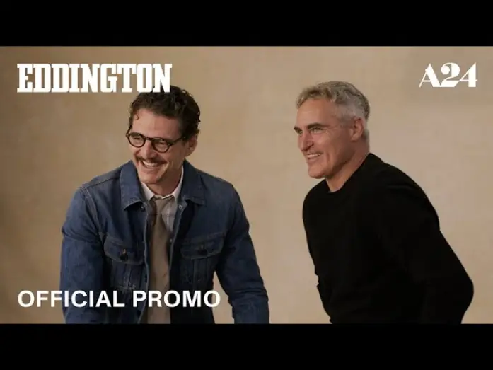 Video for the film Eddington — Pedro Pascal and Joaquin Phoenix Look Back at Their Career