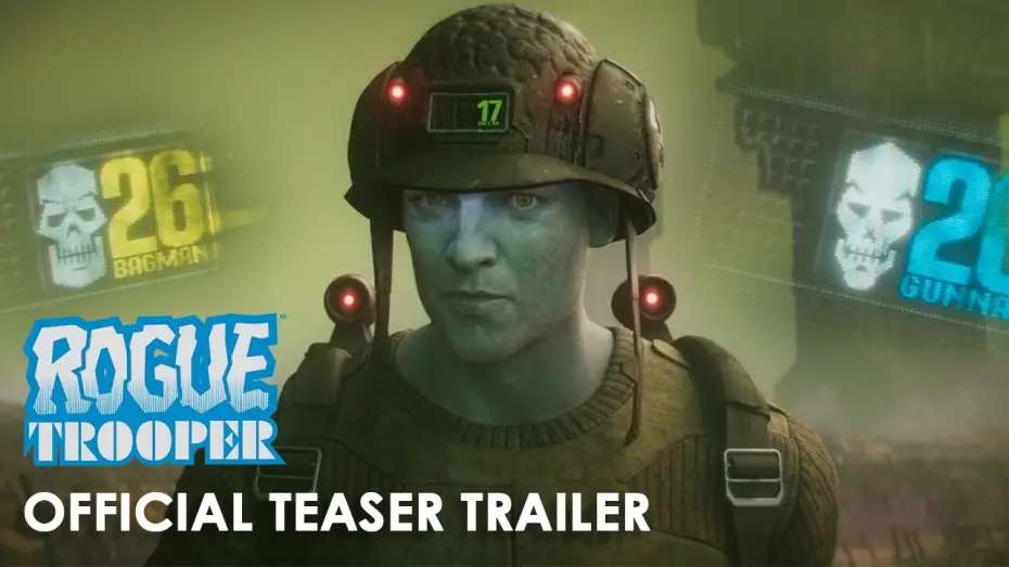 Video for the film Rogue Trooper — Rogue Trooper | Official Teaser Trailer