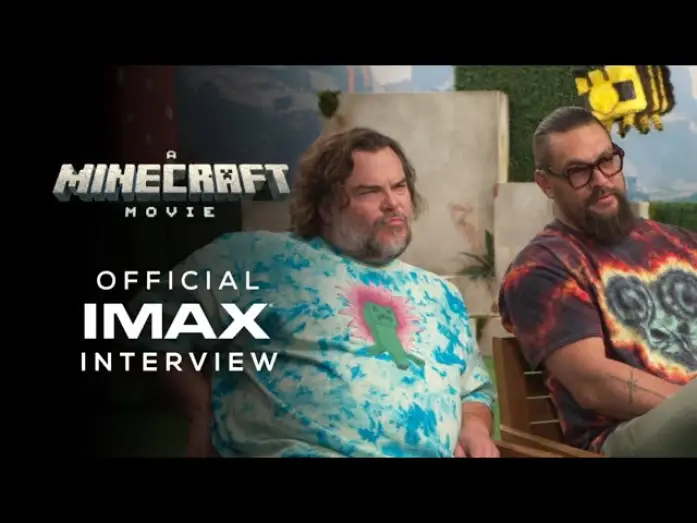 Video for the film Minecraft — Exclusive IMAX® Interview