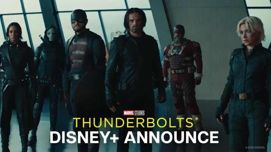 Video for the film Thunderbolts — Stream On Disney+ August 27