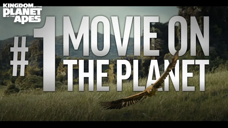 Video for the film Kingdom of the Planet of the Apes — #1 Movie On The Planet