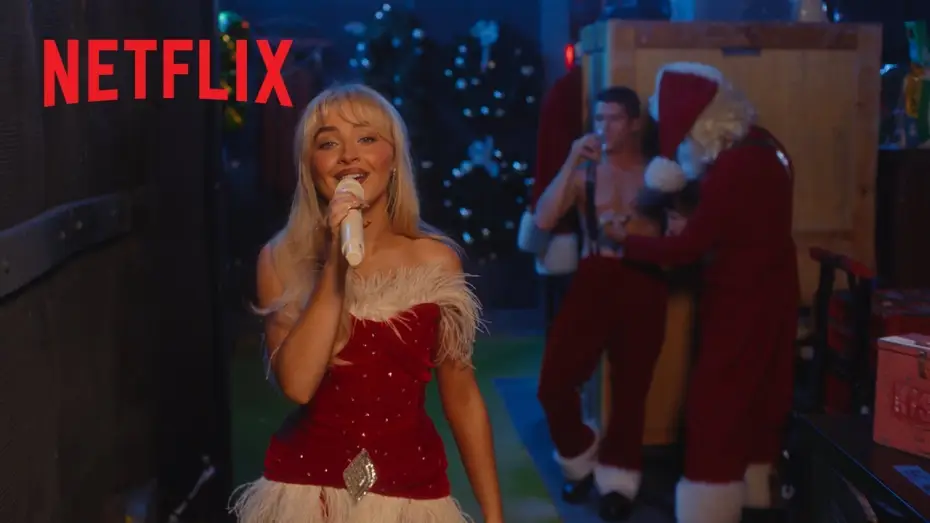 Video for the film A Nonsense Christmas with Sabrina Carpenter — Bloopers