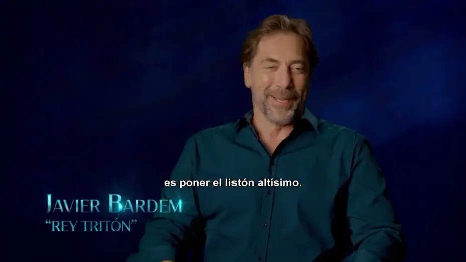 Video for the film The Little Mermaid — Making of: 'Un reparto maravilloso bajo el mar' [VOSE]