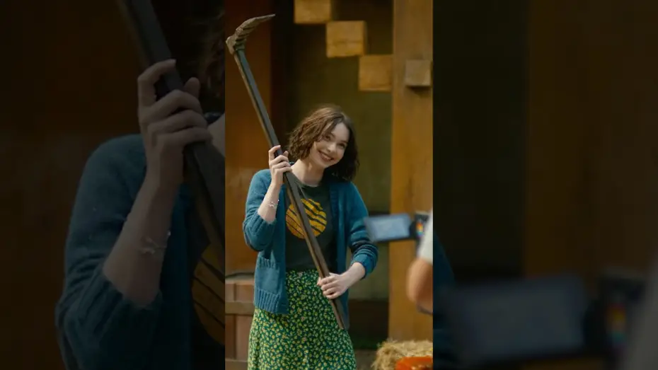 Video for the film Minecraft — Kickin’ axe in the Overworld.