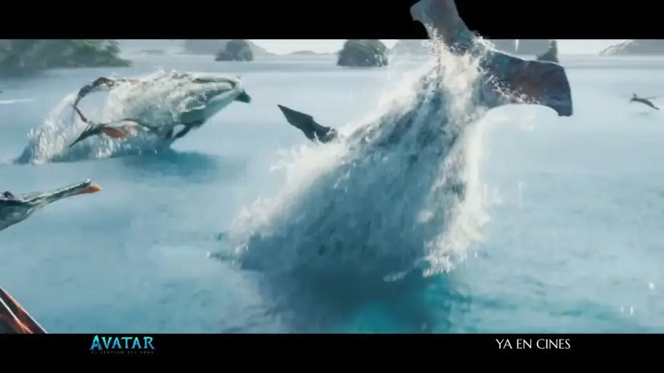 Video for the film Avatar: The Way of Water — Anuncio: '3D'