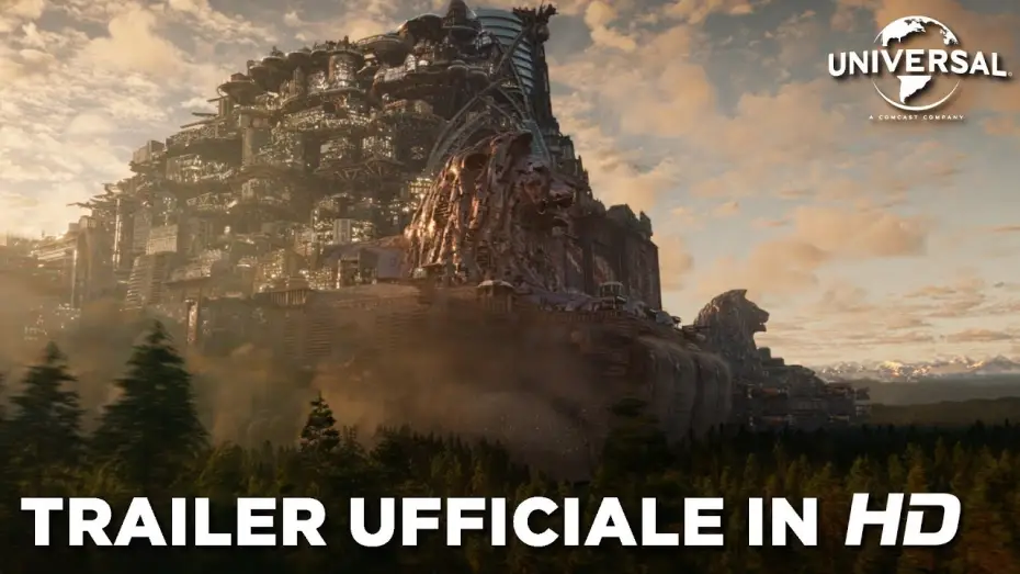 Video for the film Mortal Engines — Macchine Mortali - Trailer Ufficiale Italiano