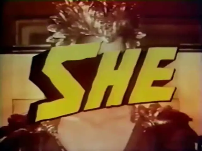 Video for the film She — Ursula Andress in She 1965 TV trailer
