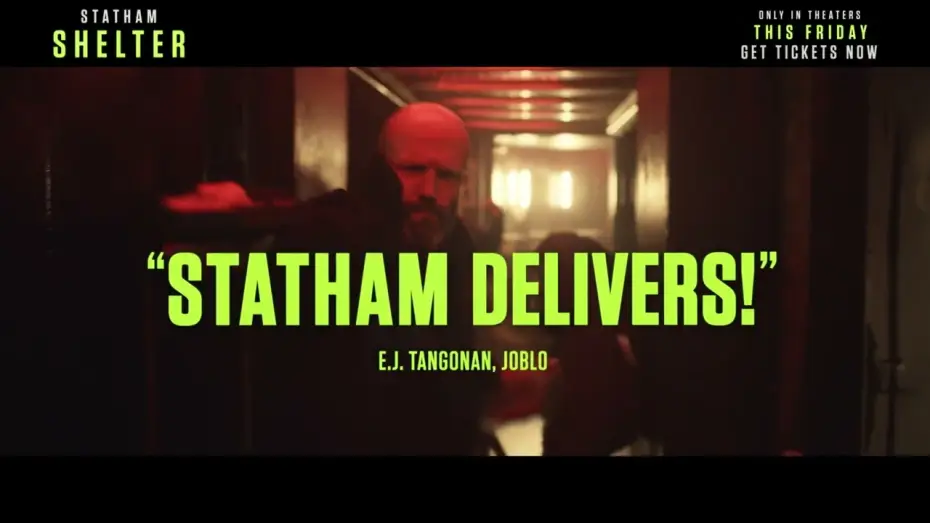 Video for the film Shelter — "the first great action film of the year"