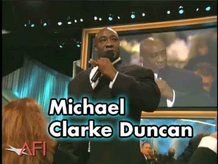 Video for the film The Green Mile — Michael Clarke Duncan Thanks Tom Hanks