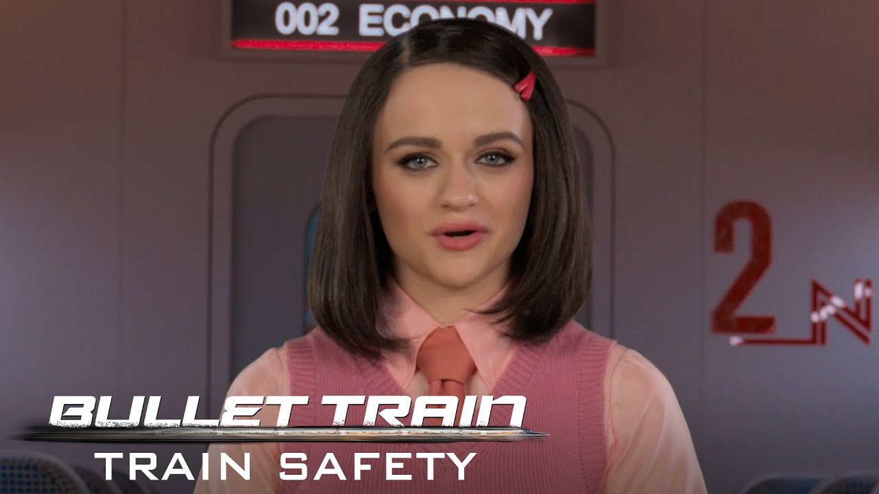 Video for the film Bullet Train — Train Safety Tips with Joey King