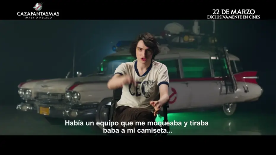 Video for the film Ghostbusters: Frozen Empire — ¡Los Cazafantasmas están listos! [VOSE]