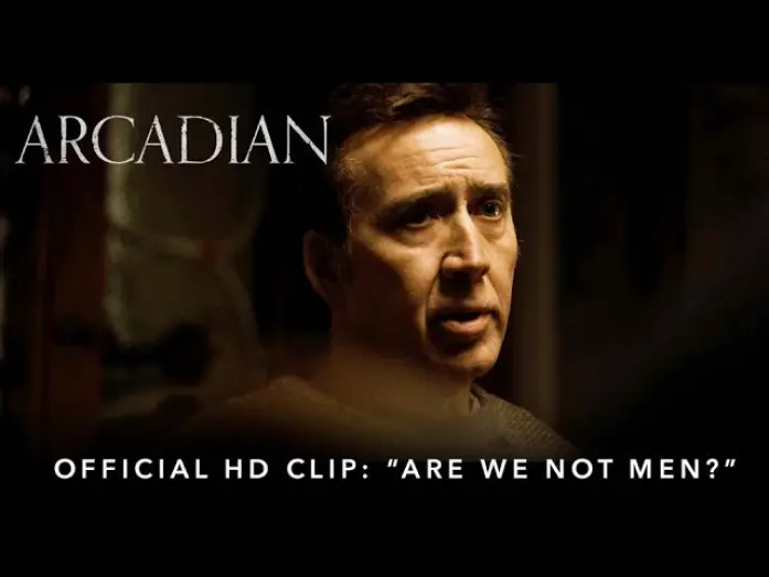 Video for the film Arcadian — "Are We Not Men?"
