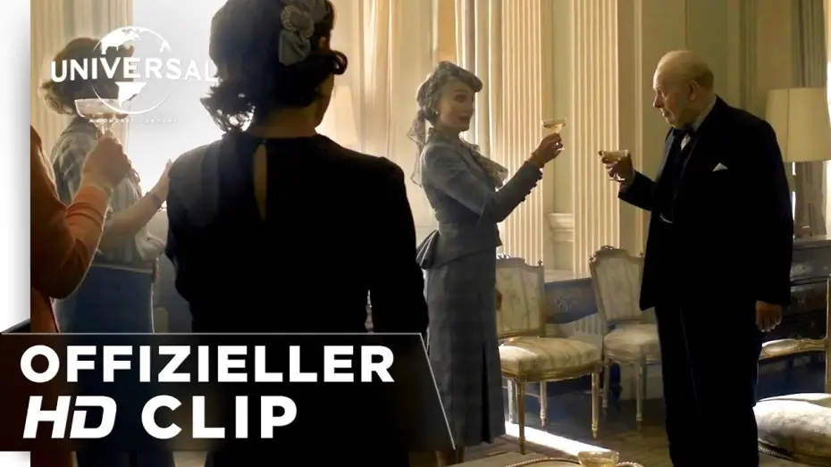 Video for the film Darkest Hour — Die dunkelste Stunde - Clip "Darauf, dass wir es möglichst nicht versauen mögen" deutsch/german HD