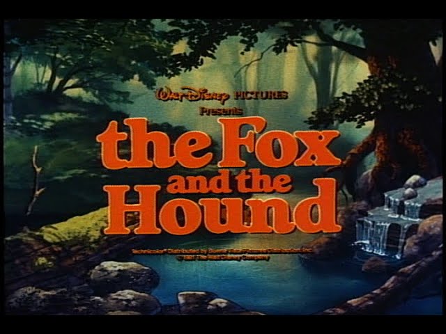 Video for the film The Fox and the Hound — The Fox and the Hound - 1988 Reissue Trailer